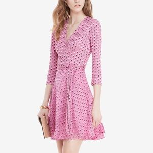 DVF Irina silk wrap dress